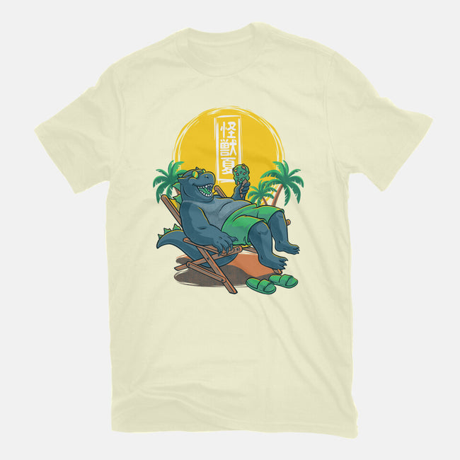 Kaiju Summer Ice Cream-Mens-Premium-Tee-Studio Mootant