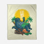 Kaiju Summer Ice Cream-None-Fleece-Blanket-Studio Mootant