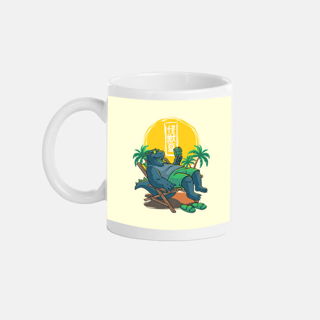 Kaiju Summer Ice Cream-None-Mug-Drinkware-Studio Mootant