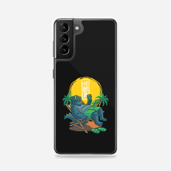 Kaiju Summer Ice Cream-Samsung-Snap-Phone Case-Studio Mootant