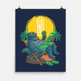 Kaiju Summer Ice Cream-None-Matte-Poster-Studio Mootant