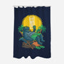 Kaiju Summer Ice Cream-None-Polyester-Shower Curtain-Studio Mootant