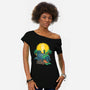 Kaiju Summer Ice Cream-Womens-Off Shoulder-Tee-Studio Mootant