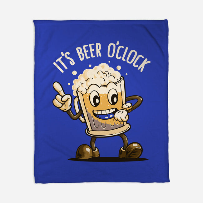 Beer Time-None-Fleece-Blanket-koalastudio