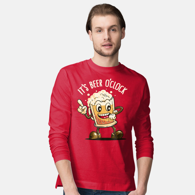 Beer Time-Mens-Long Sleeved-Tee-koalastudio