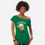 Beer Time-Womens-Off Shoulder-Tee-koalastudio