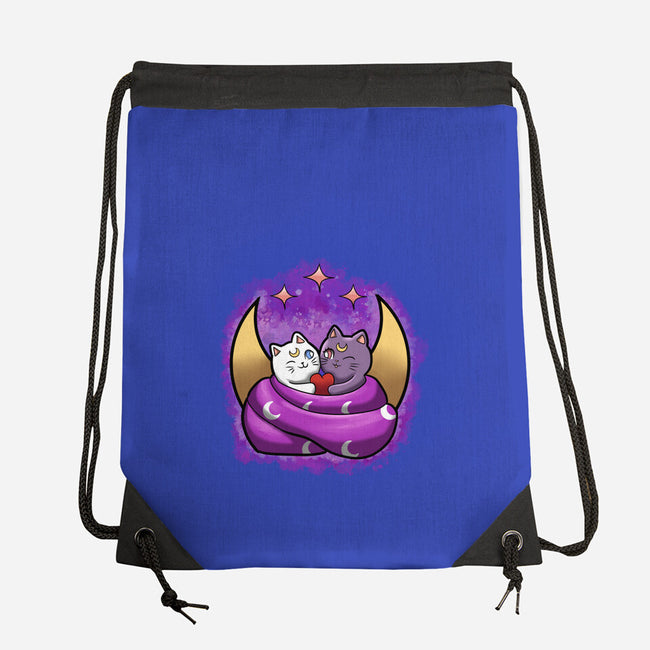 My Cat Love-None-Drawstring-Bag-nickzzarto