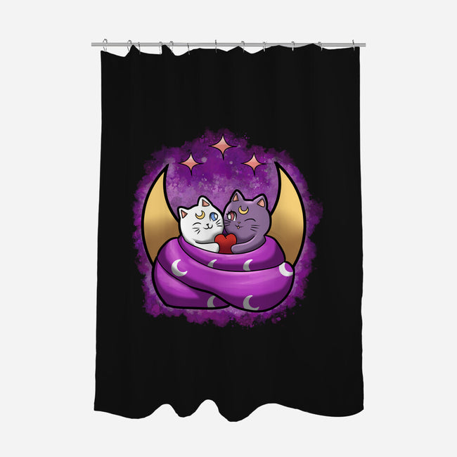 My Cat Love-None-Polyester-Shower Curtain-nickzzarto