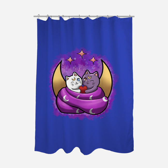 My Cat Love-None-Polyester-Shower Curtain-nickzzarto