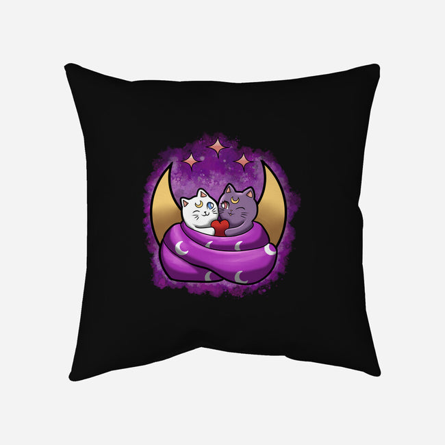 My Cat Love-None-Non-Removable Cover w Insert-Throw Pillow-nickzzarto