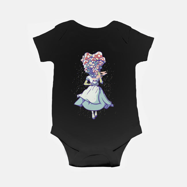 Alice Mushroom-Baby-Basic-Onesie-tobefonseca