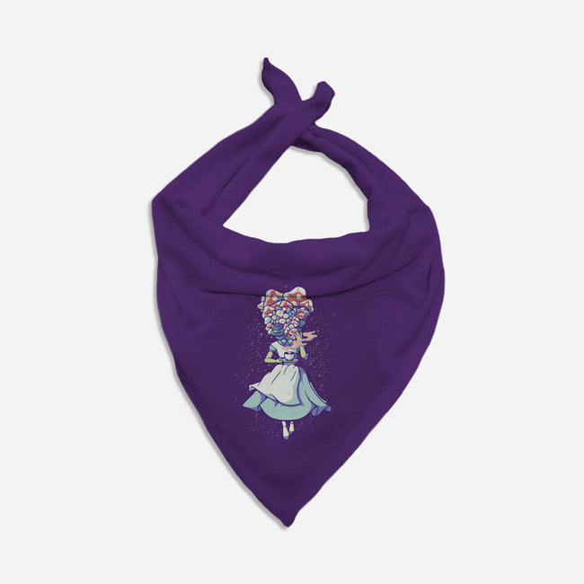 Alice Mushroom-Cat-Bandana-Pet Collar-tobefonseca