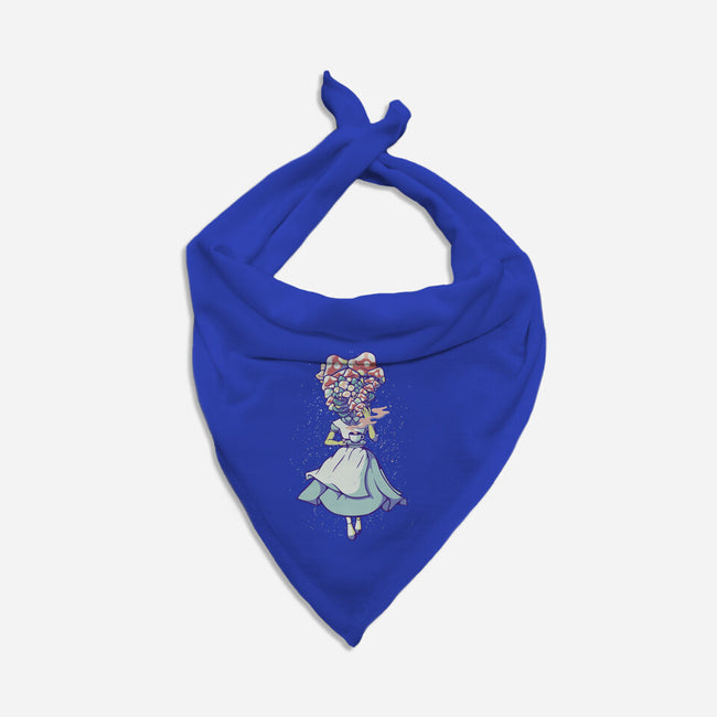 Alice Mushroom-Cat-Bandana-Pet Collar-tobefonseca