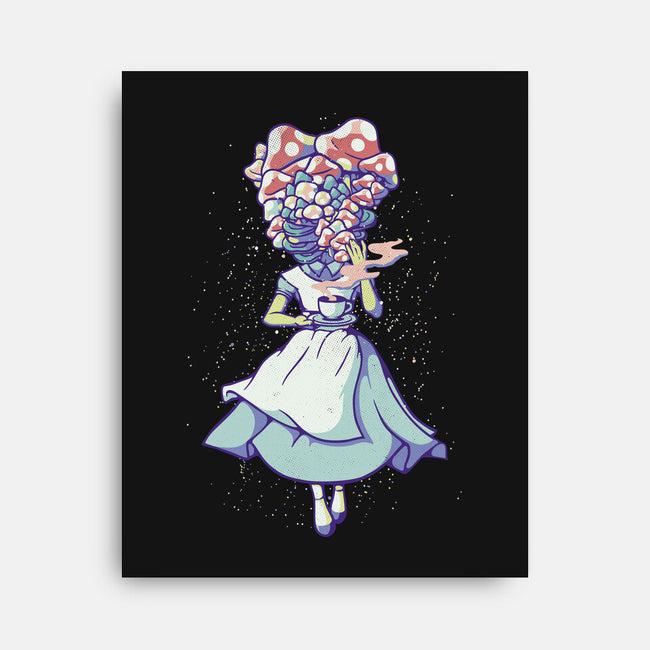 Alice Mushroom-None-Stretched-Canvas-tobefonseca