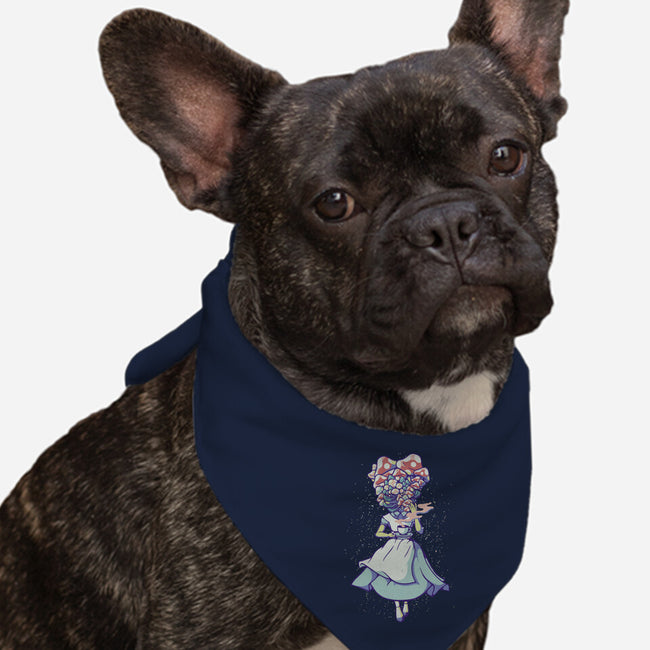 Alice Mushroom-Dog-Bandana-Pet Collar-tobefonseca