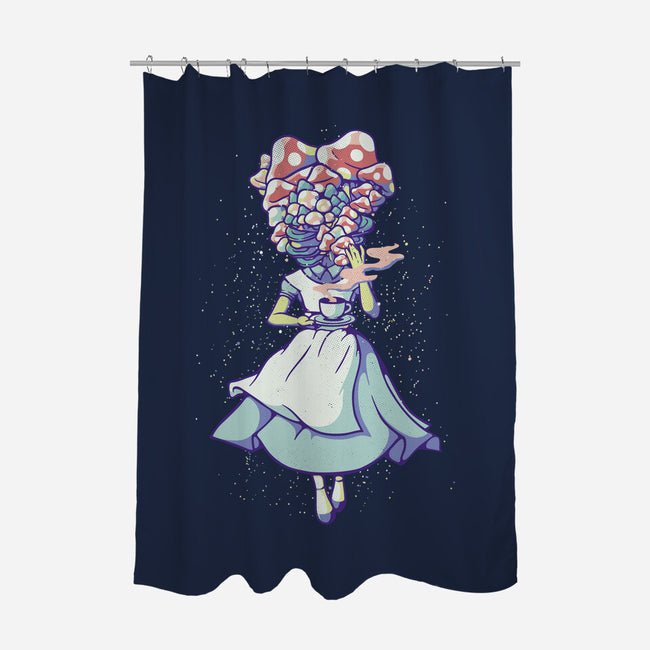 Alice Mushroom-None-Polyester-Shower Curtain-tobefonseca