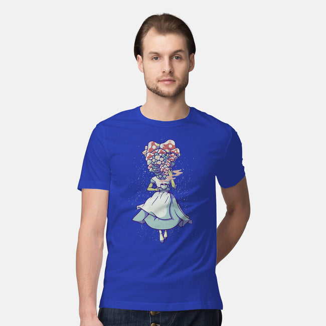 Alice Mushroom-Mens-Premium-Tee-tobefonseca