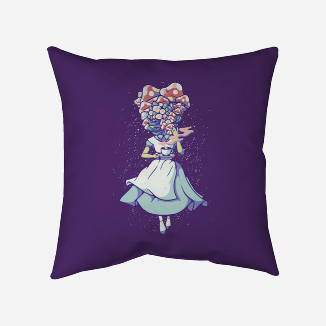 Alice Mushroom-None-Removable Cover w Insert-Throw Pillow-tobefonseca