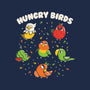 Hungry Birds-Womens-Basic-Tee-tobefonseca