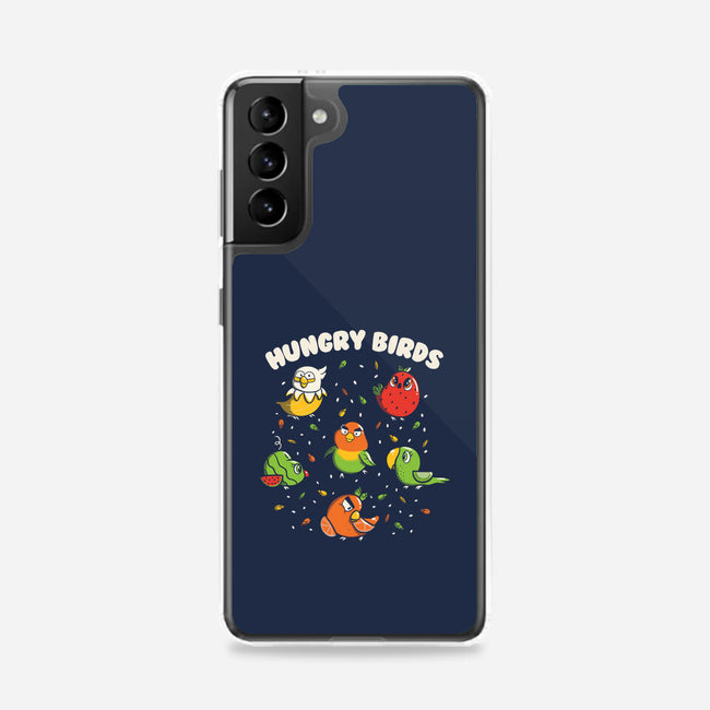 Hungry Birds-Samsung-Snap-Phone Case-tobefonseca