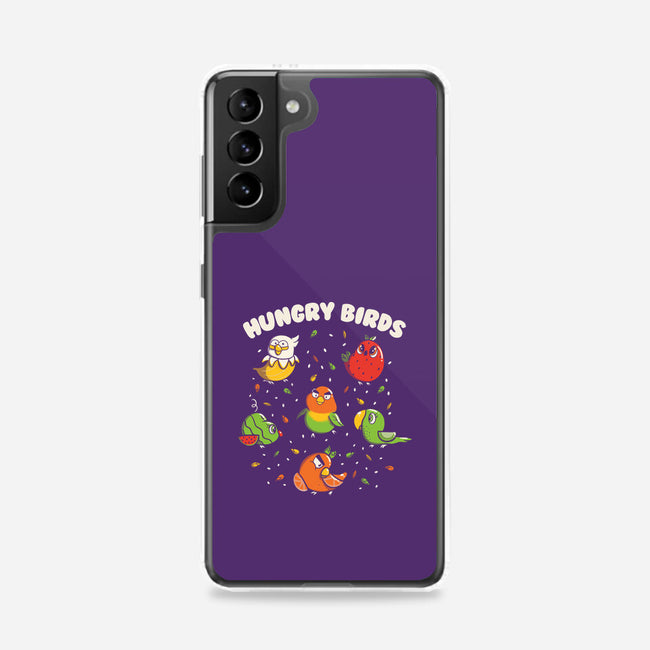 Hungry Birds-Samsung-Snap-Phone Case-tobefonseca