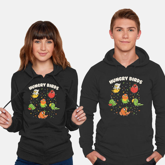 Hungry Birds-Unisex-Pullover-Sweatshirt-tobefonseca