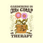 Gardening Is Dirt Cheap Therapy-None-Removable Cover w Insert-Throw Pillow-tobefonseca