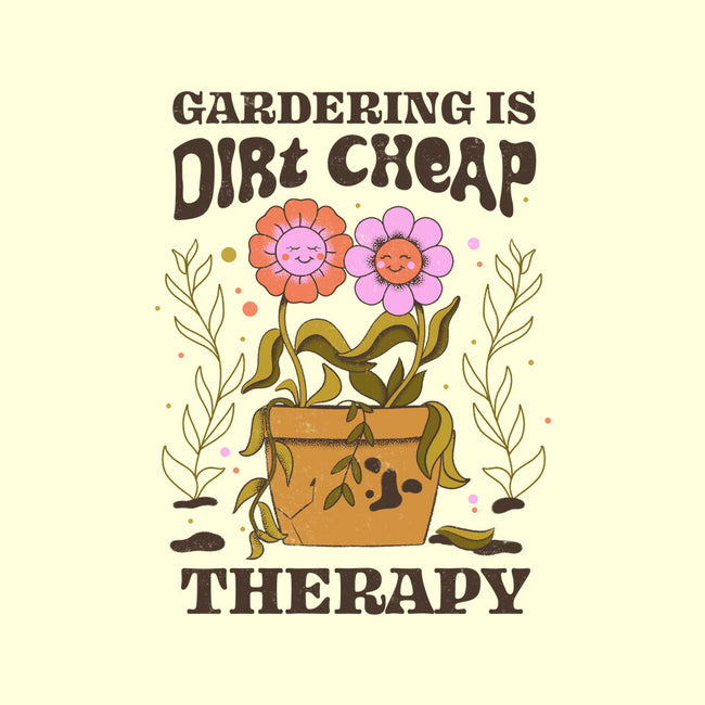 Gardening Is Dirt Cheap Therapy-None-Drawstring-Bag-tobefonseca