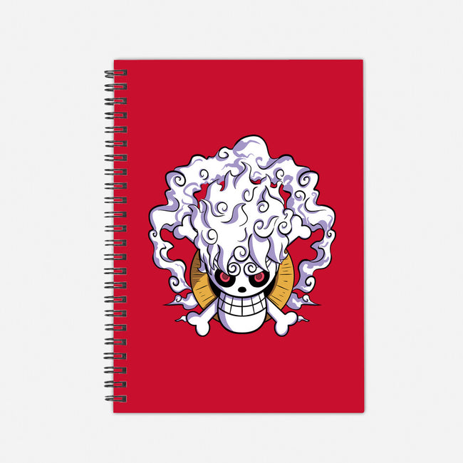 Joy Boy Jolly Roger-None-Dot Grid-Notebook-fanfabio