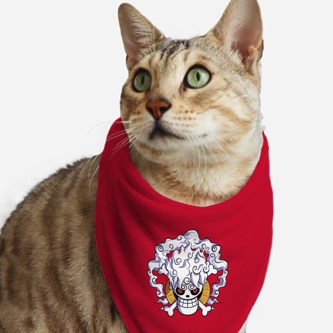 Joy Boy Jolly Roger-Cat-Bandana-Pet Collar-fanfabio