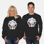 Joy Boy Jolly Roger-Unisex-Crew Neck-Sweatshirt-fanfabio