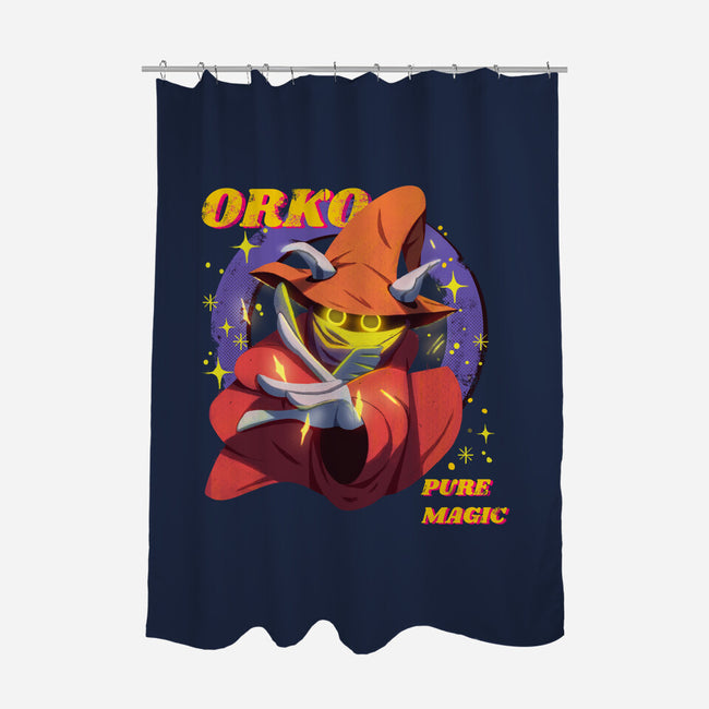 Orko-None-Polyester-Shower Curtain-jacnicolauart