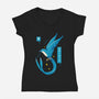 Starbird-Womens-V-Neck-Tee-Alundrart