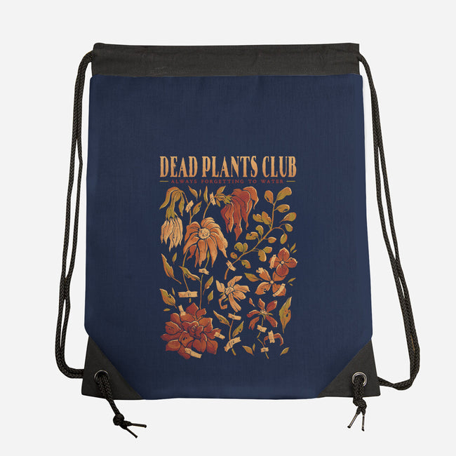 Dead Plants Club-None-Drawstring-Bag-eduely