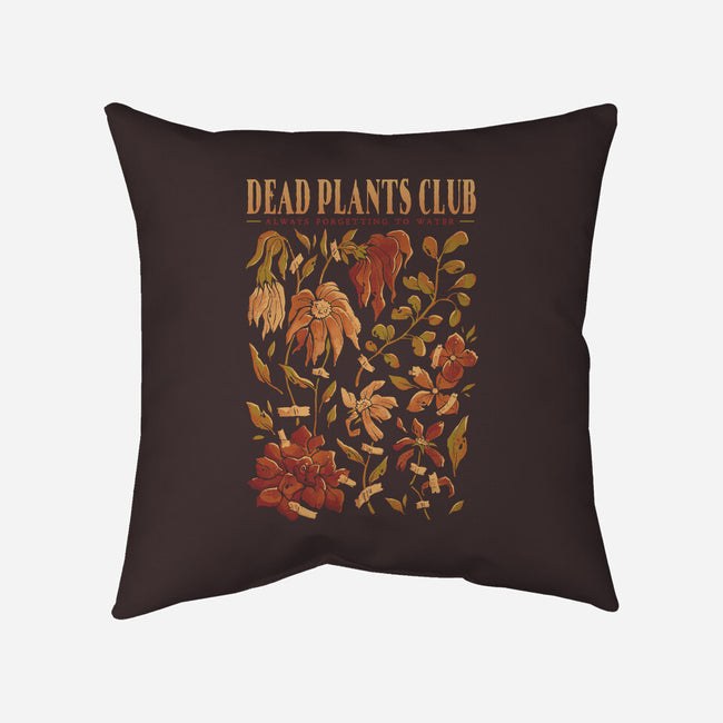 Dead Plants Club-None-Non-Removable Cover w Insert-Throw Pillow-eduely