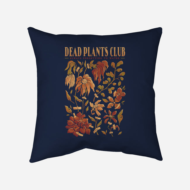 Dead Plants Club-None-Non-Removable Cover w Insert-Throw Pillow-eduely