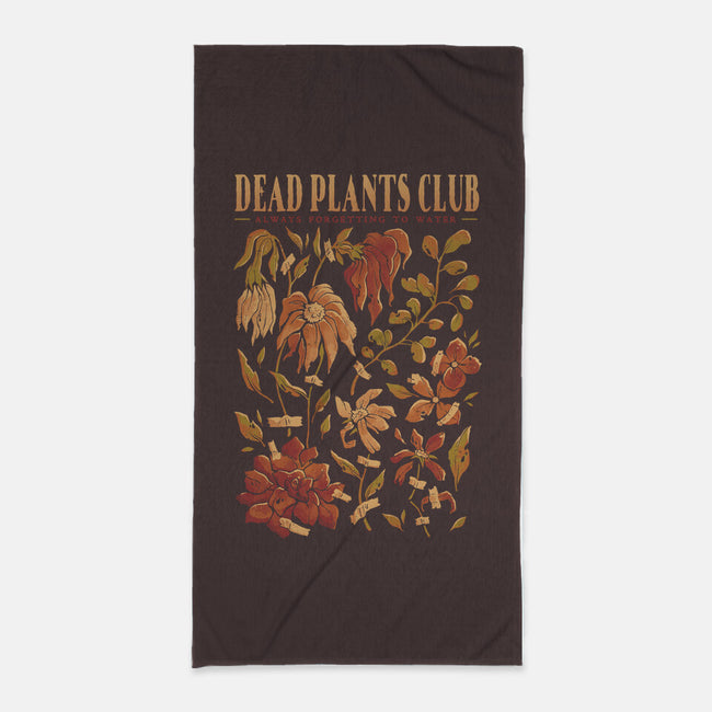 Dead Plants Club-None-Beach-Towel-eduely