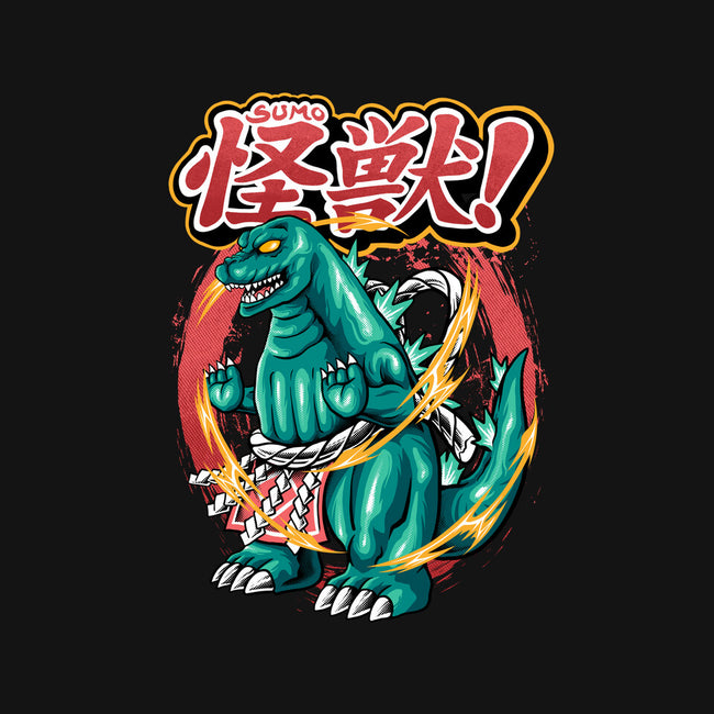 Godzillarge Size-Womens-Fitted-Tee-spoilerinc