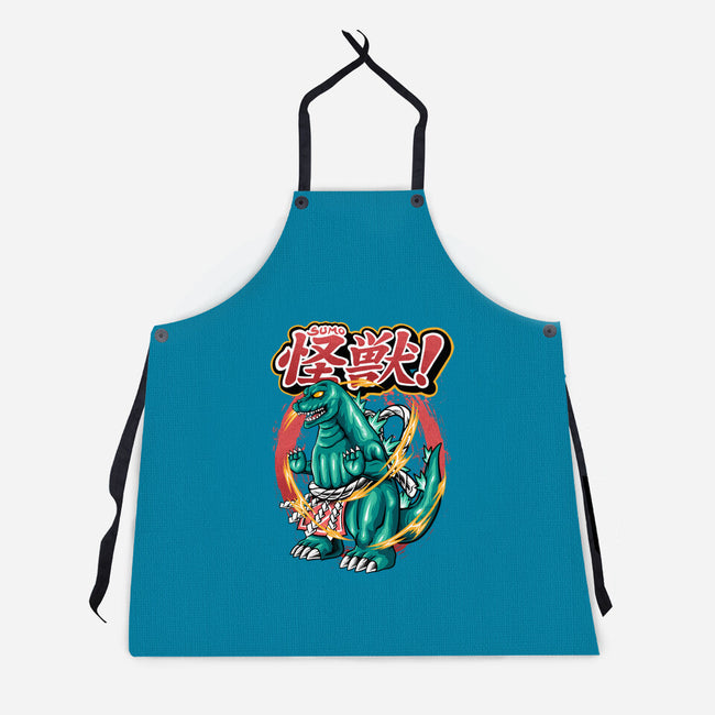 Godzillarge Size-Unisex-Kitchen-Apron-spoilerinc