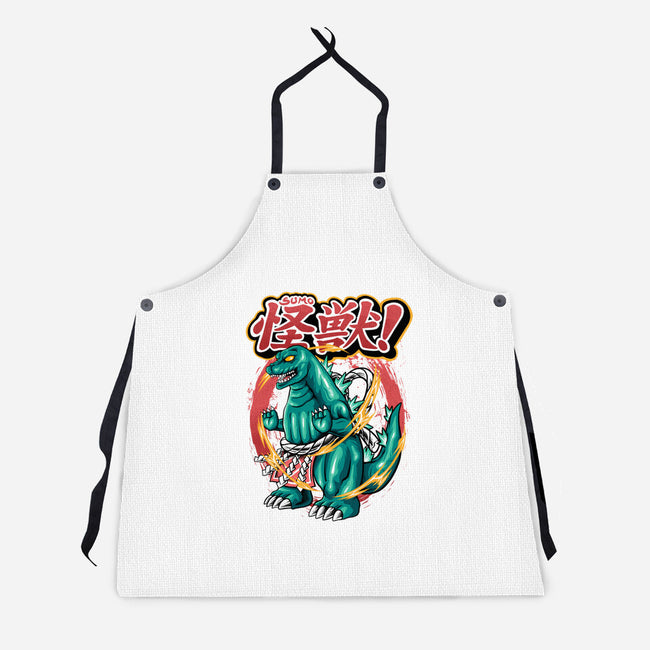 Godzillarge Size-Unisex-Kitchen-Apron-spoilerinc