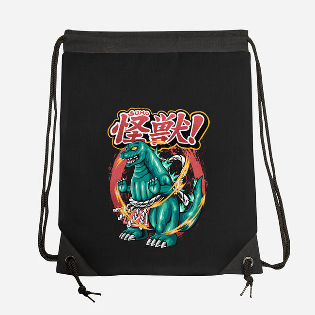 Godzillarge Size-None-Drawstring-Bag-spoilerinc