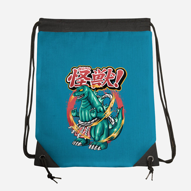 Godzillarge Size-None-Drawstring-Bag-spoilerinc