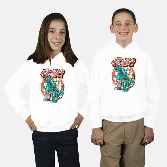 Godzillarge Size-Youth-Pullover-Sweatshirt-spoilerinc