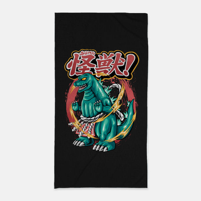 Godzillarge Size-None-Beach-Towel-spoilerinc