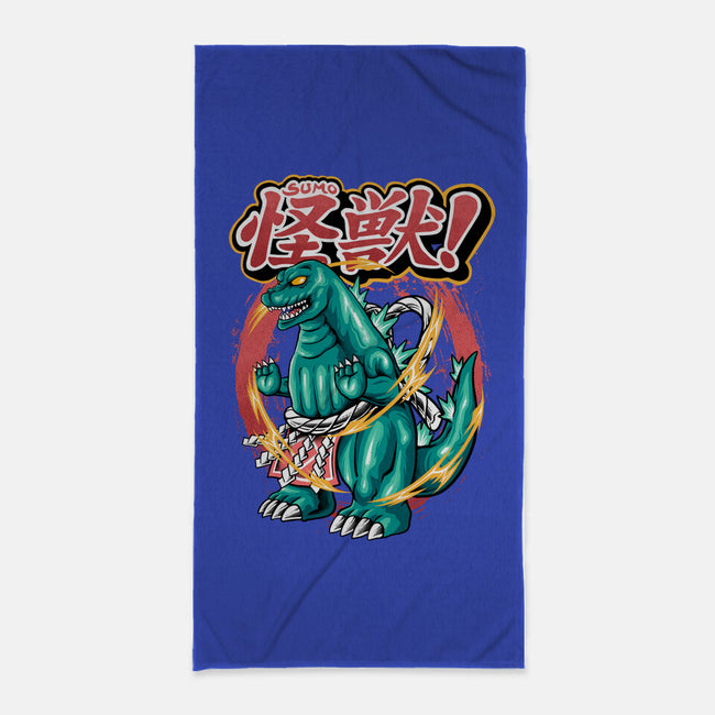 Godzillarge Size-None-Beach-Towel-spoilerinc