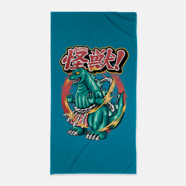 Godzillarge Size-None-Beach-Towel-spoilerinc