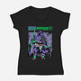 Berserk Combo-Womens-V-Neck-Tee-spoilerinc