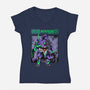 Berserk Combo-Womens-V-Neck-Tee-spoilerinc