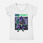 Berserk Combo-Womens-V-Neck-Tee-spoilerinc