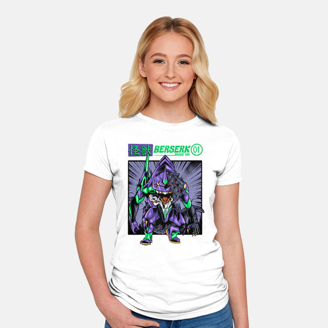 Berserk Combo-Womens-Fitted-Tee-spoilerinc